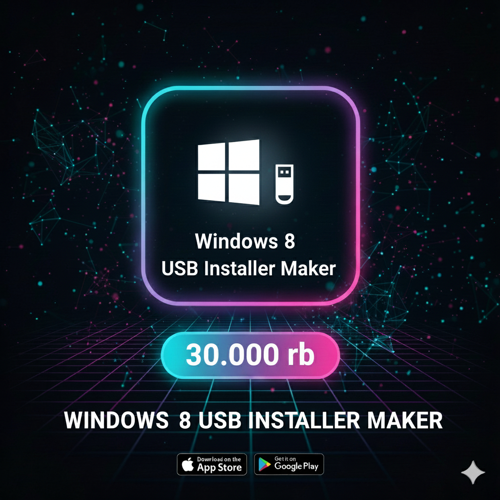 WINDOWS 8 USB INSTALLER MAKER | ALAT PEMBUAT BOOTABLE USB | INSTALLER WINDOWS 8 CEPAT | MUDAH DIGUNA