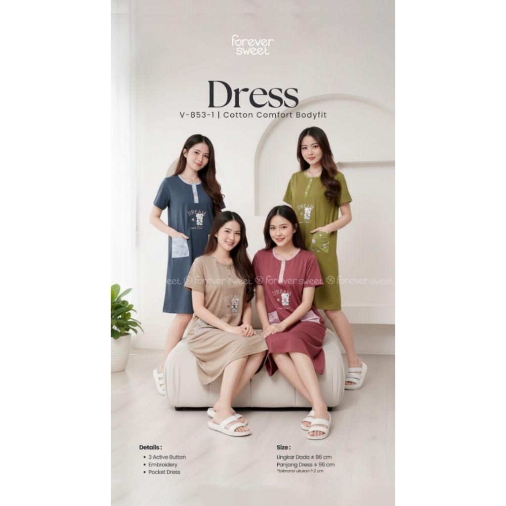 Daster Bodyfit Merk Forever Termurah