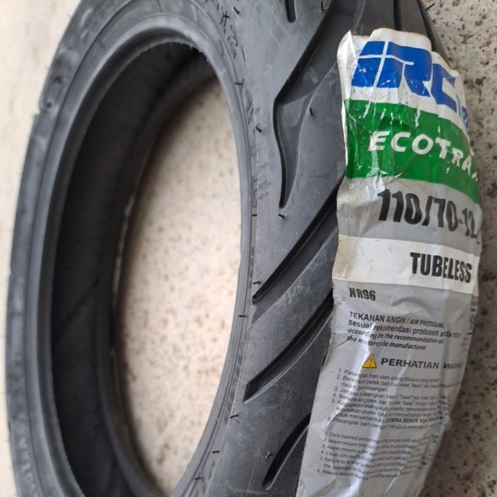 Ban IRC 110/70-12 NR96 Tubeless Ban Depan Belakang Fazzio / Depan Freego R12 Ring 12