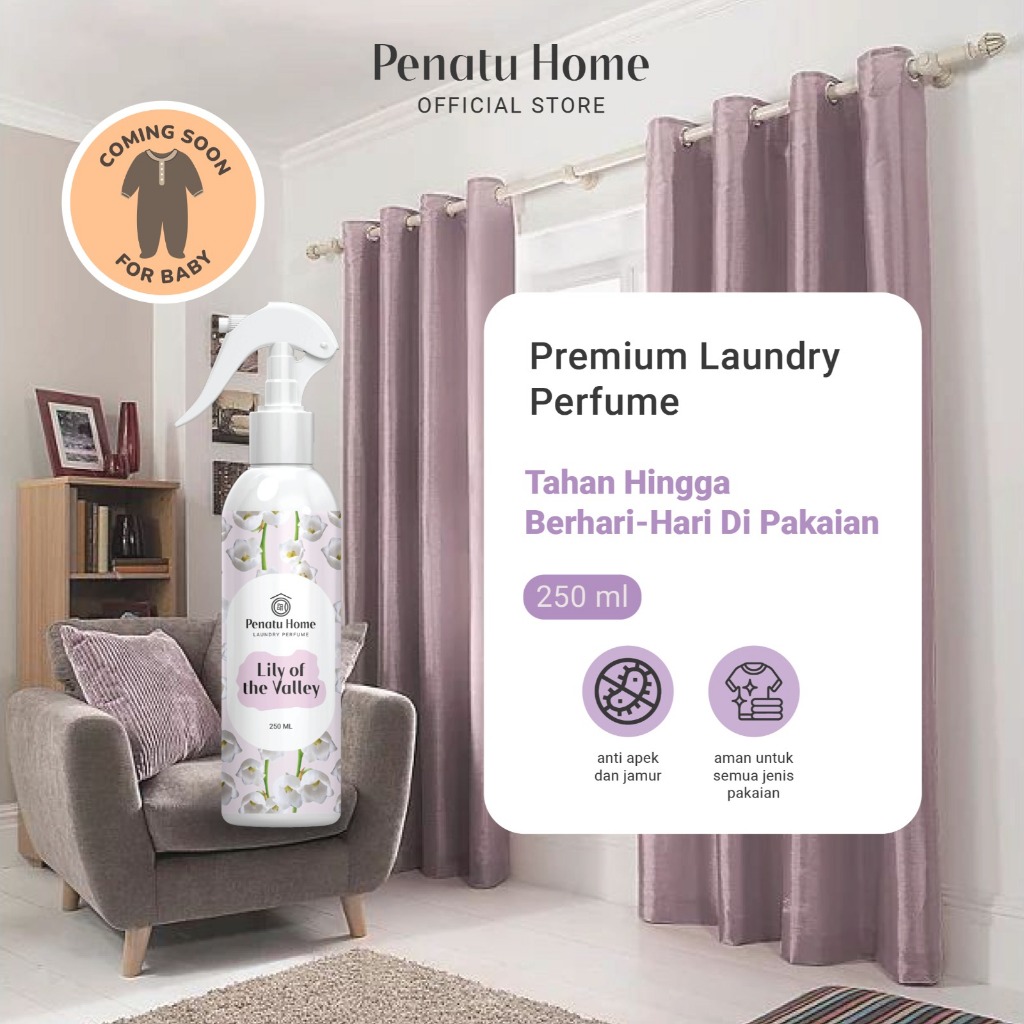 Parfum Laundry Premium Penatu Home - Lily Of The Valley