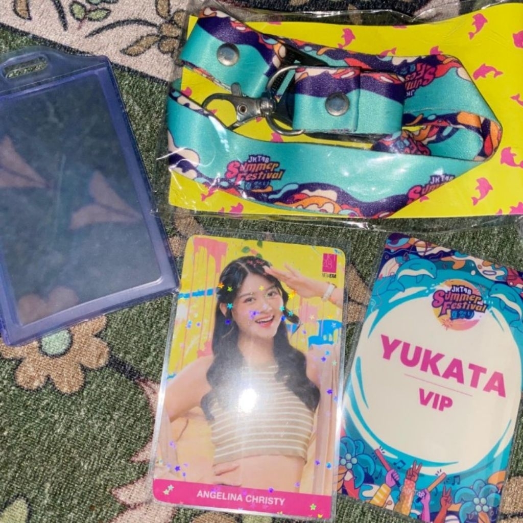 photocard Christy jkt48 benefit Yukata official