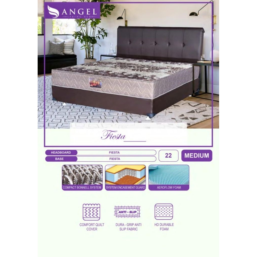 matras kasur springbed angel fiesta by ocean