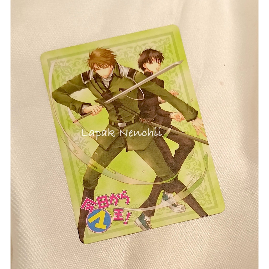 Official Merch Card Kyo Kara Maoh Bonus Animate