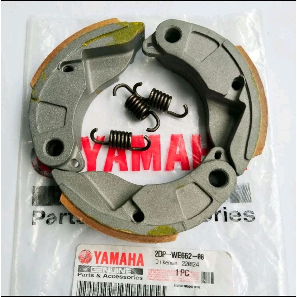 Kampas ganda only Yamaha Nmax, Aerox 155 dan Lexi 125,