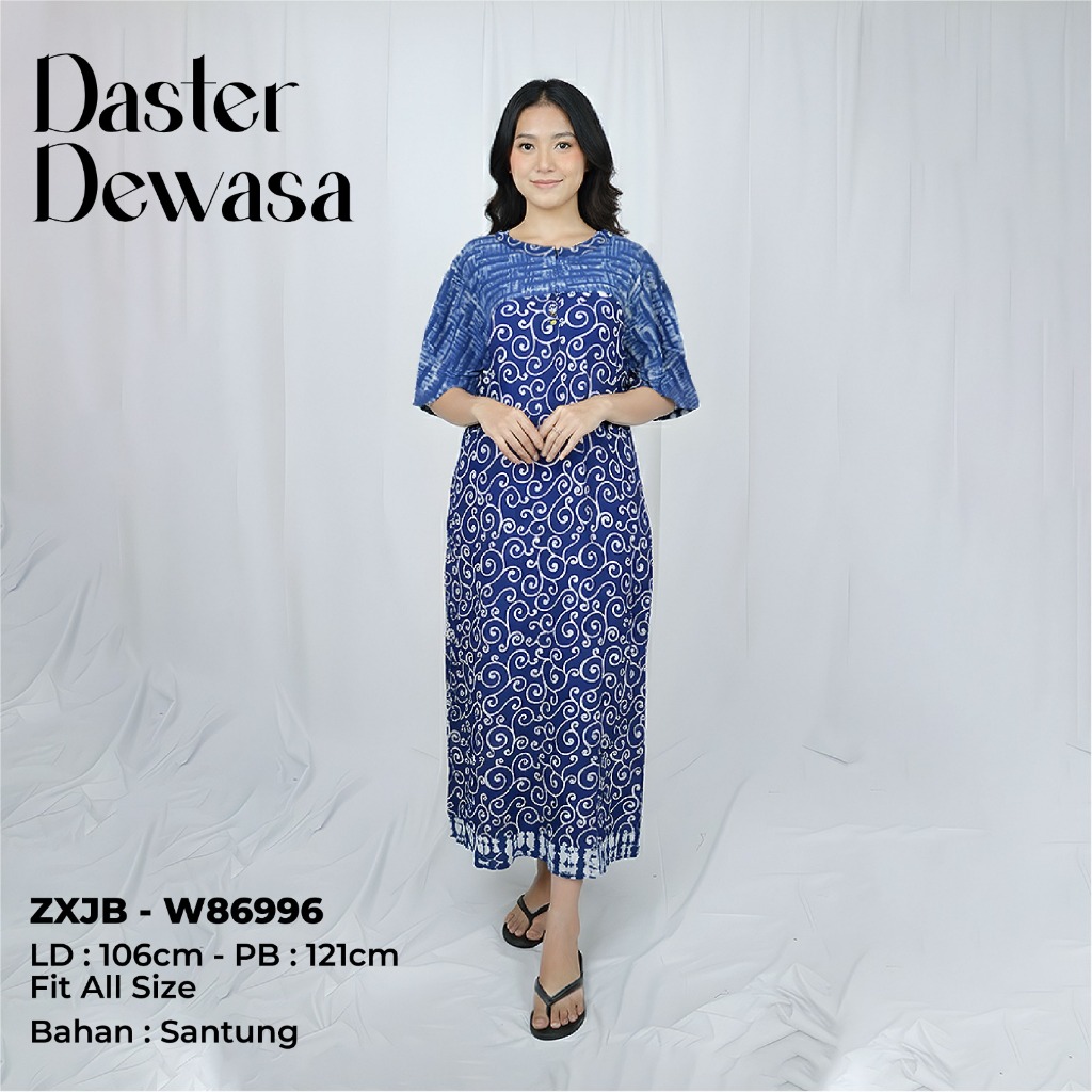 DASTER BATIK WANITA LENGAN PENDEK DASTER SANTUNG MURAH TEBAL RIA BATIK SOLO