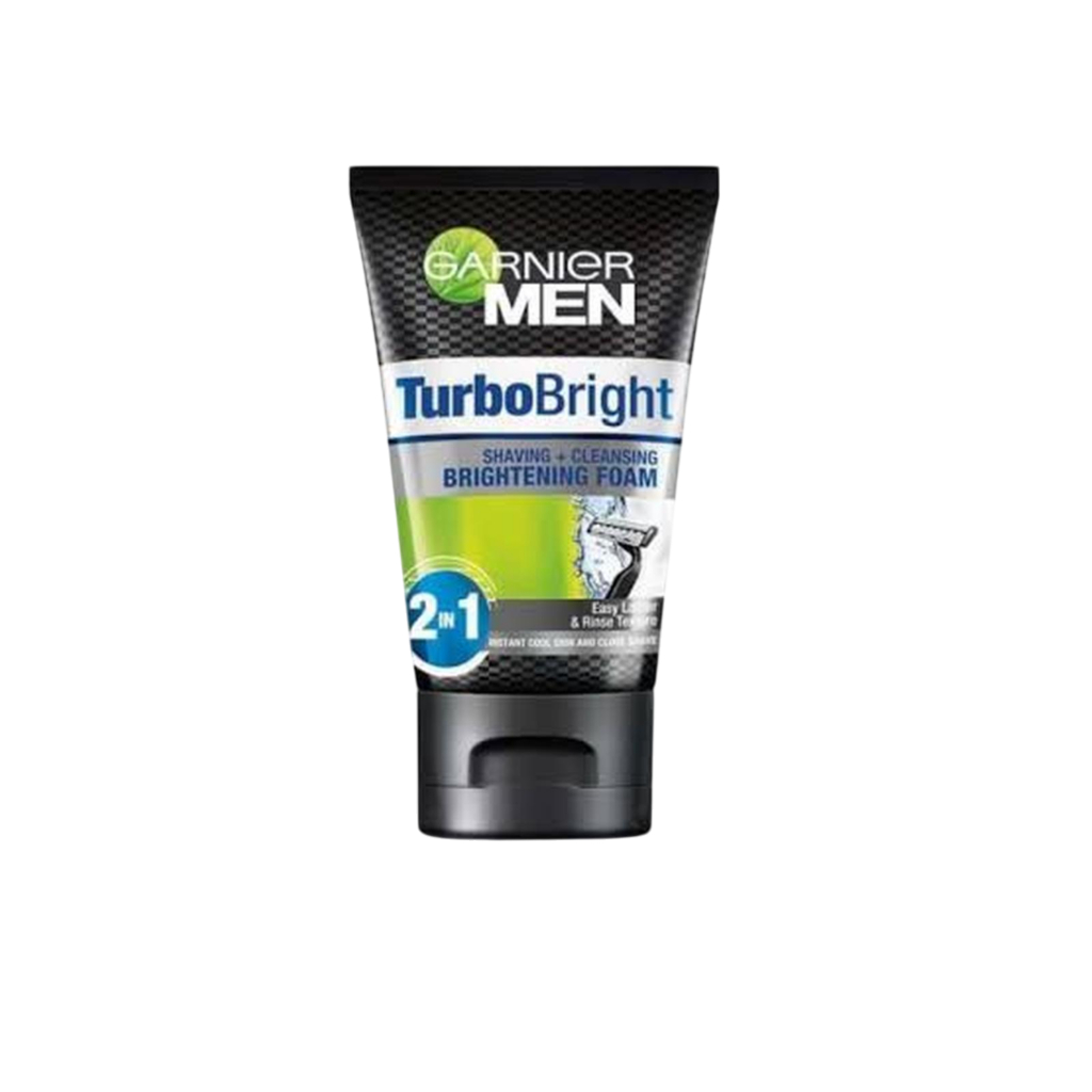 Garnier Men Turbo Bright Shaving Foam 100ml