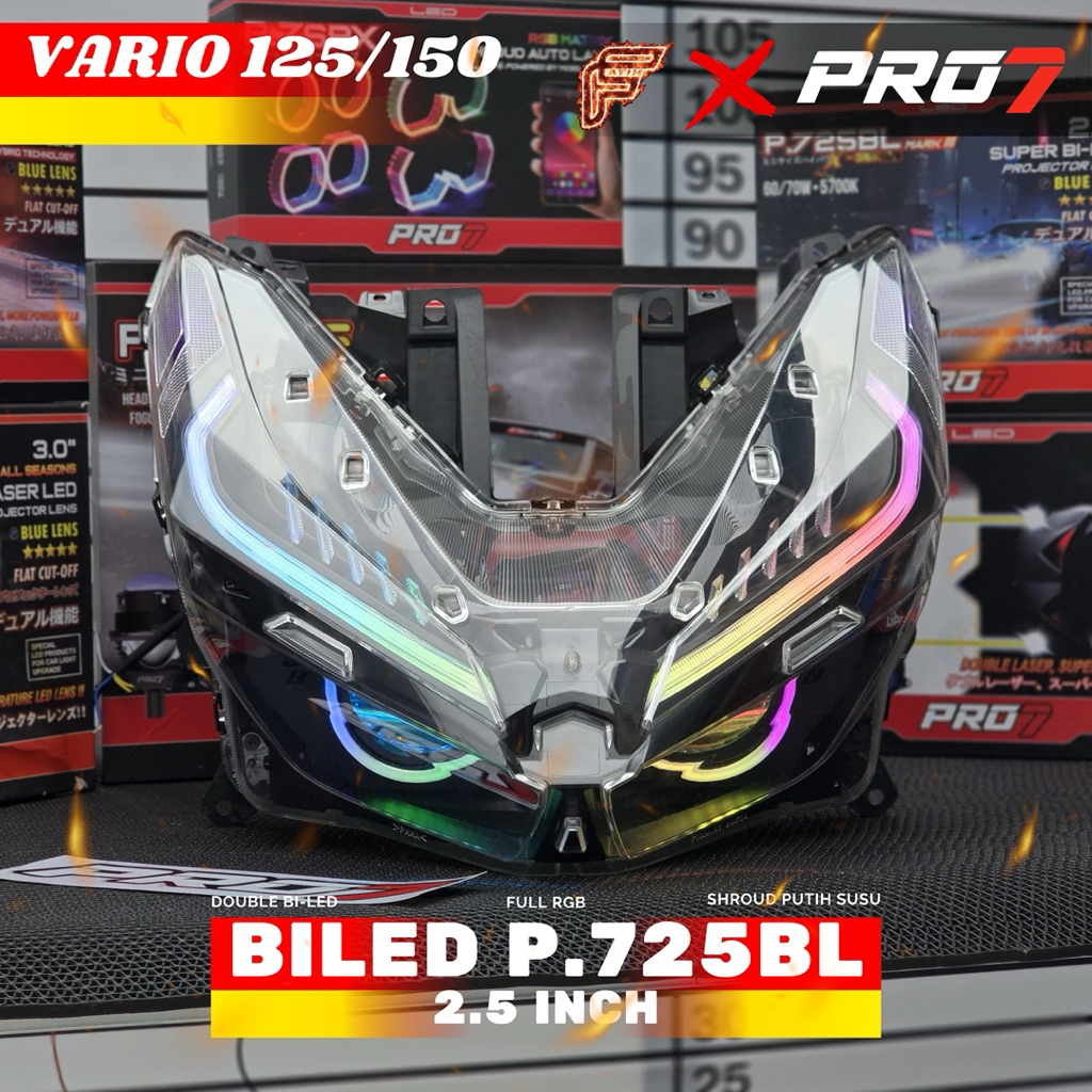 BILED SET VARIO BILED PRO7 P.725BL X-Series Mark III