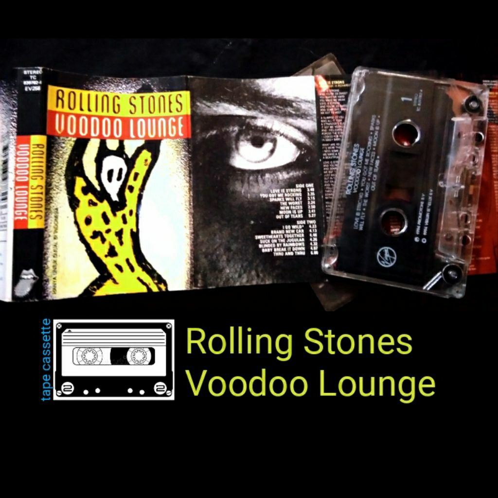 kaset tape pita jadul ROLLING STONES  VOODOO LOUNGE