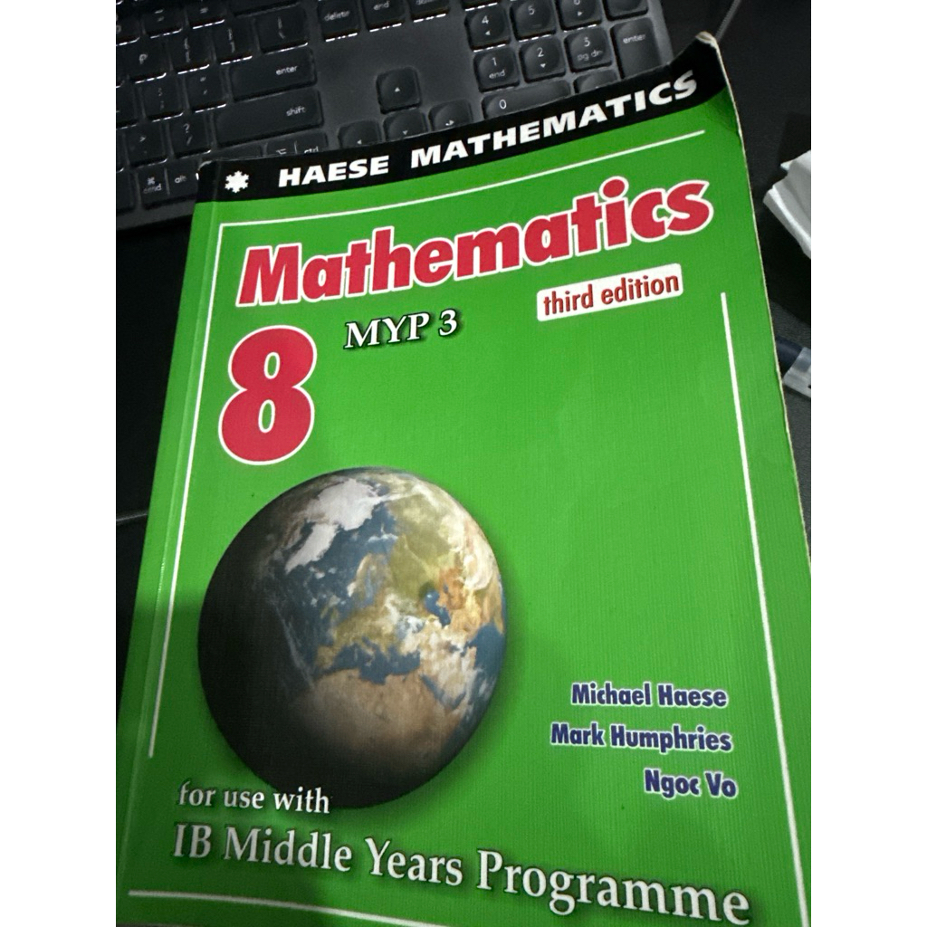 haese mathematics 8 myp 3 third edition buku