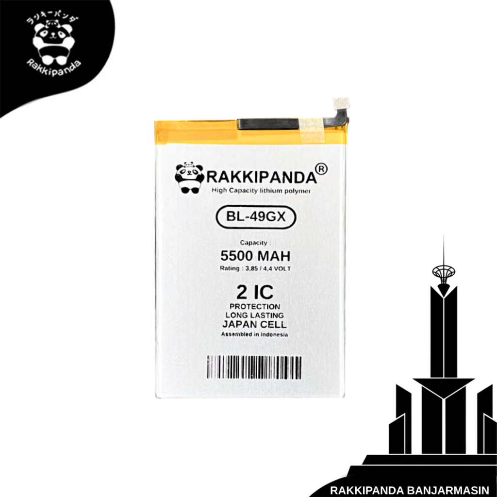 Baterai HP Rakkipanda BL-49GX Infinix Hot 7 Lite X690B/Hot 11s NFC X6812B/Hot 12 Pro X668C/Note 7 X6