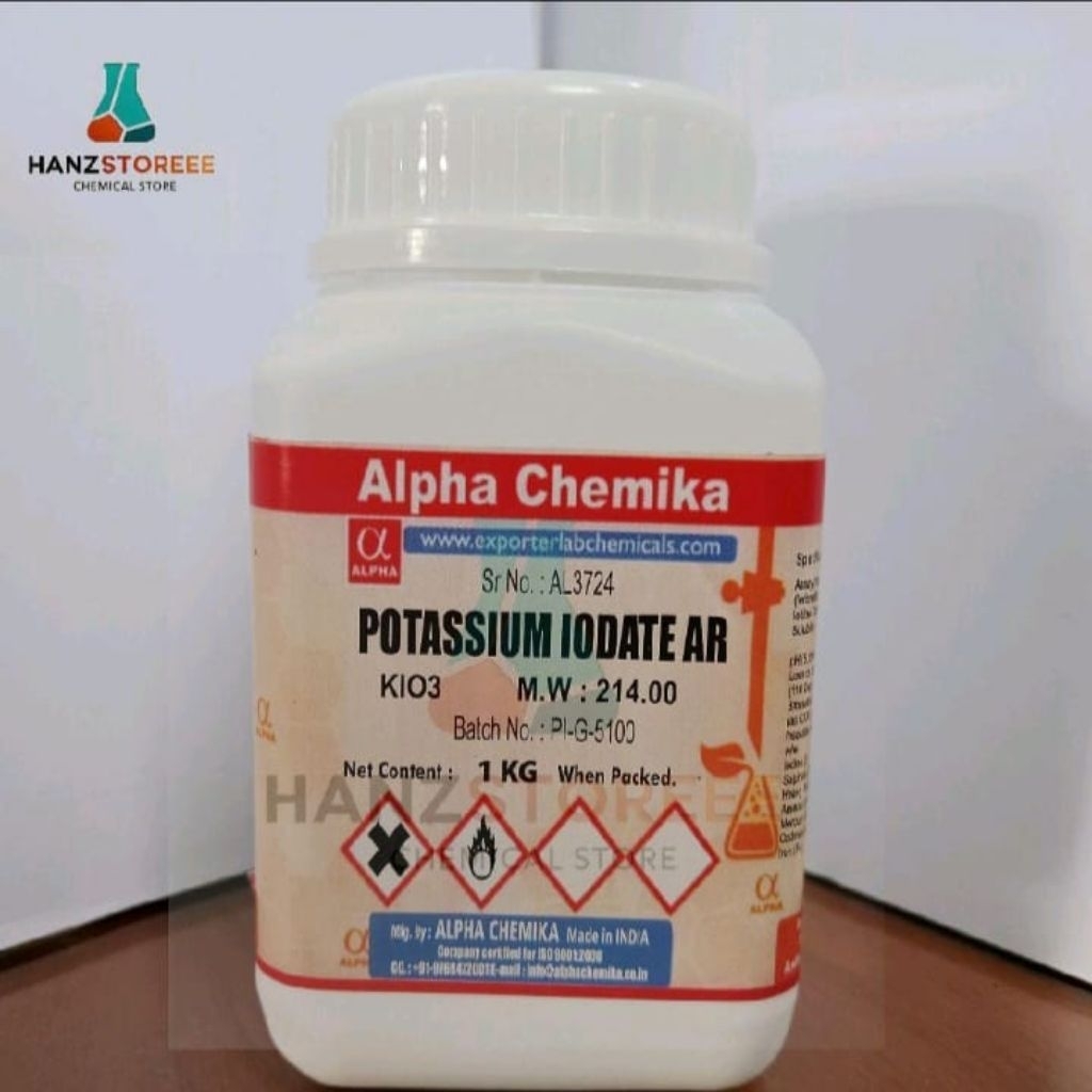 Kalium iodat / KIO3 AR Alpha chemika repack 1g