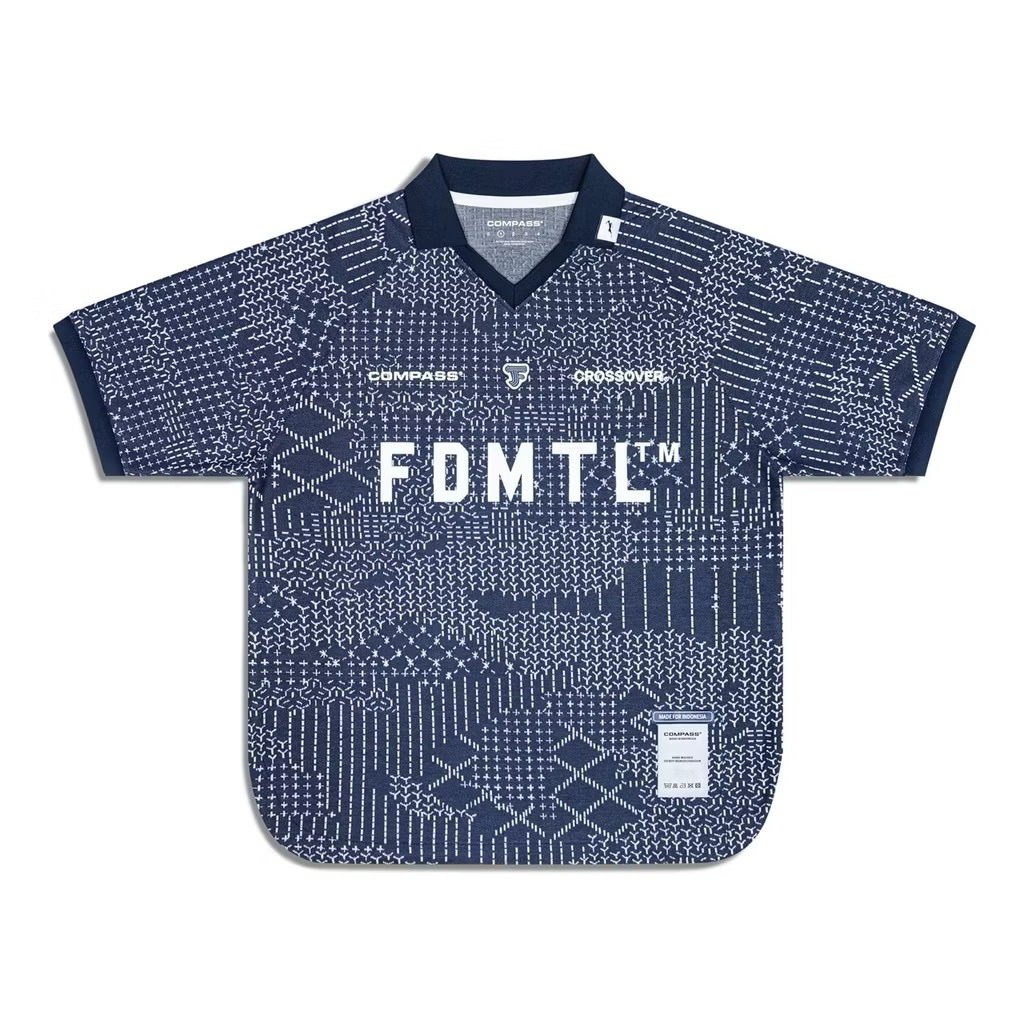 100% Original - Compass - Jersey - Sashiko FDMTL Crossover