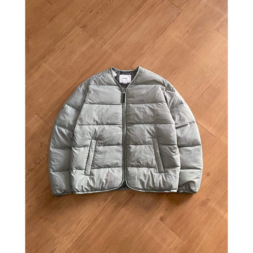 JAKET BULANG COVERNAT RDS COLLARLESS DOWN PUFFER