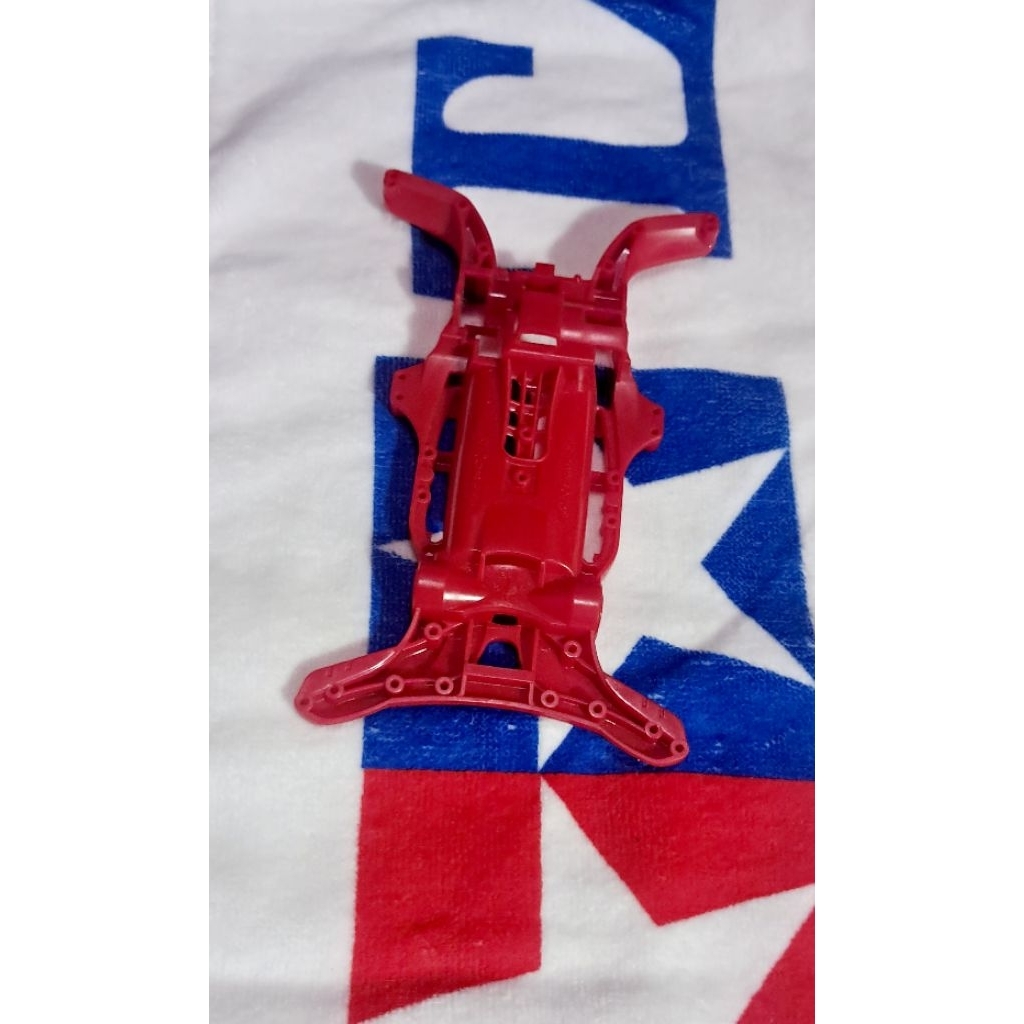 chassis ar red / merah original tamiya