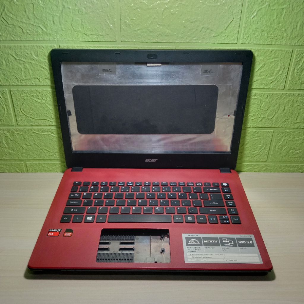 Kesing Case Casing Original Laptop Acer Aspire Es1-420 Es1-421
