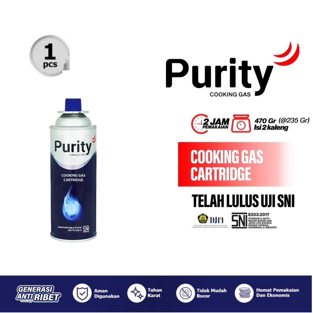 Gas Portable 235gr Tokai | gas kecil gas kaleng