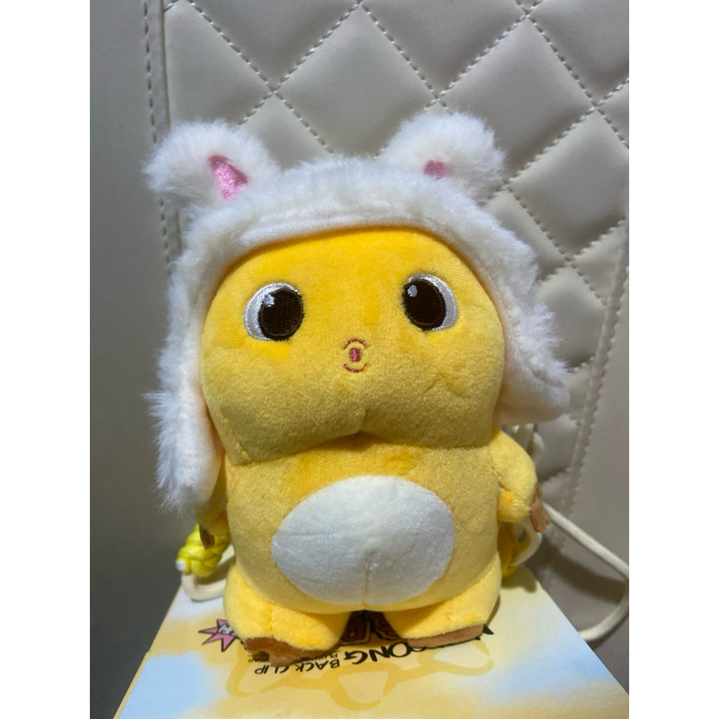 Ohsome x Nailong rabbit nailong Nailong Back Clip Plush Phone Strap Collections