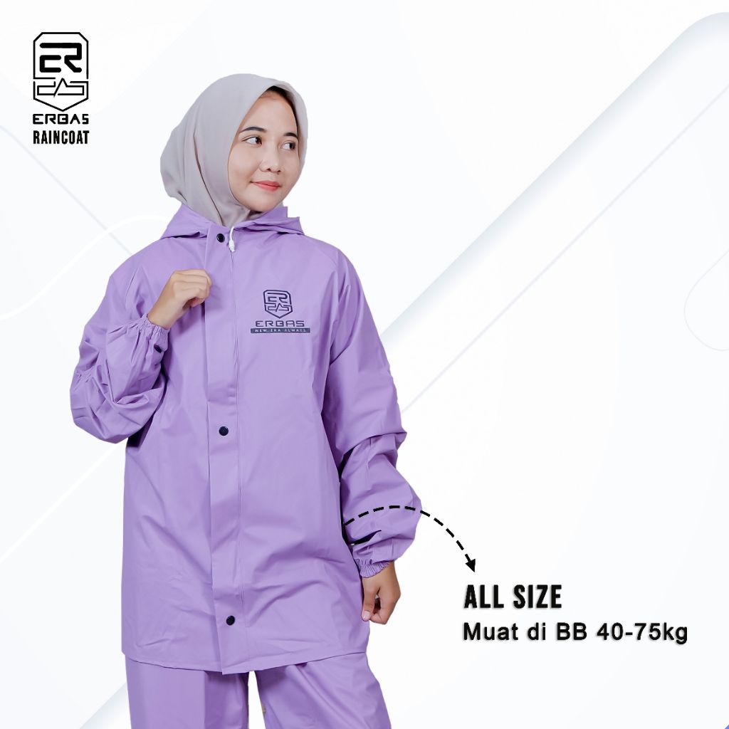 Mantel hujan setelan dewasa wanita