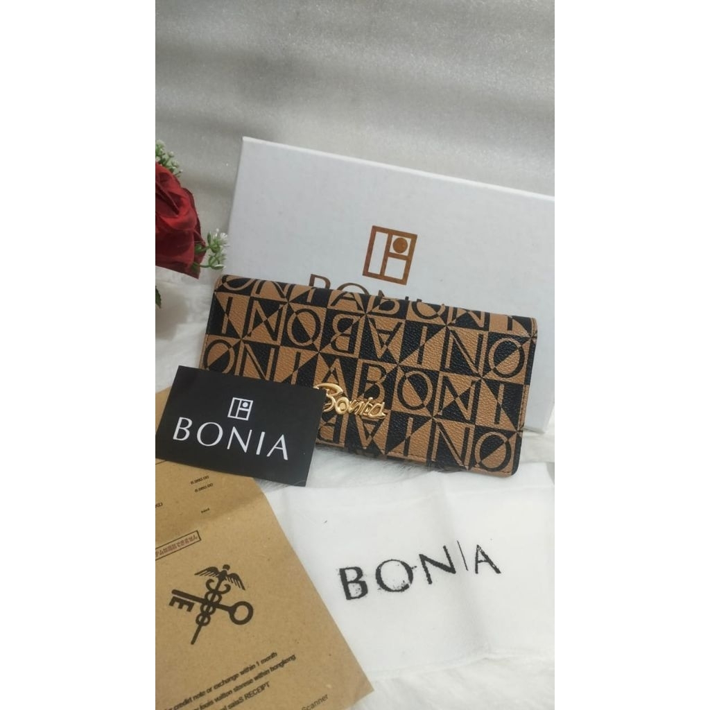 FREE BOX ,DOMPET PANJANG IMPORT BONIA