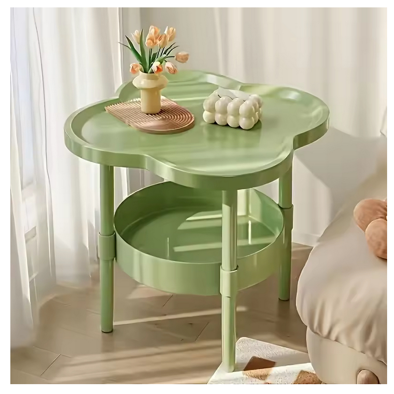 Meja Kopi Mini Sudut Ruangan Minimalis / Meja Kecil Serbaguna / Coffee Table Plastik Premium