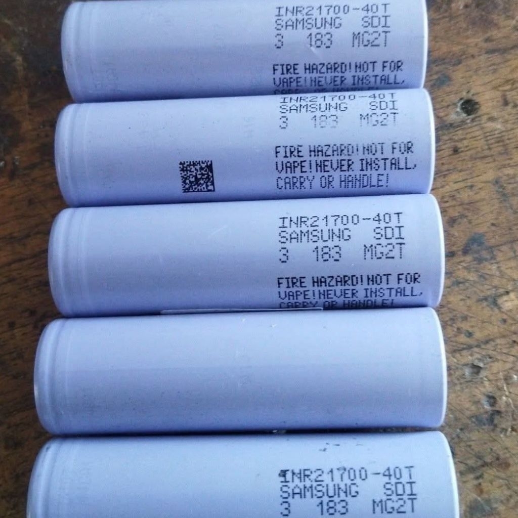 Cell 21700 4000 mah Bekas