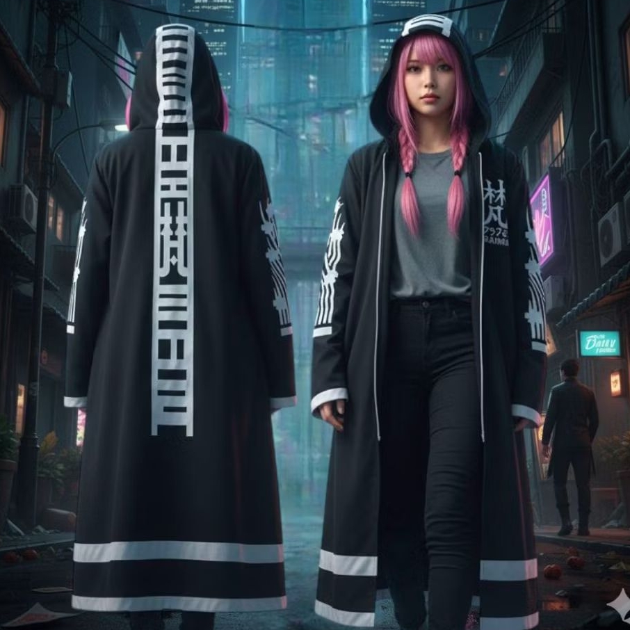 jubah anime tokyo revengers brahman motif