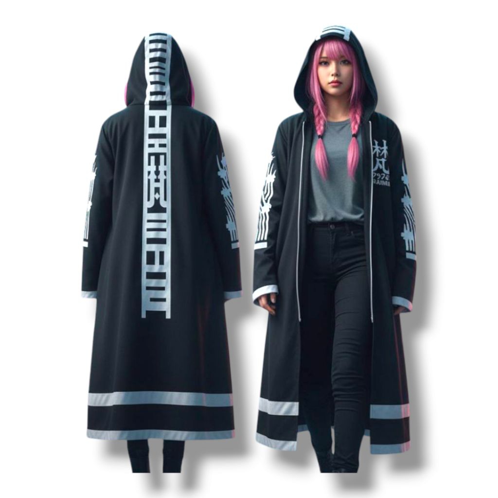 jubah anime cosplay brahmna kawaragi senju touman manji