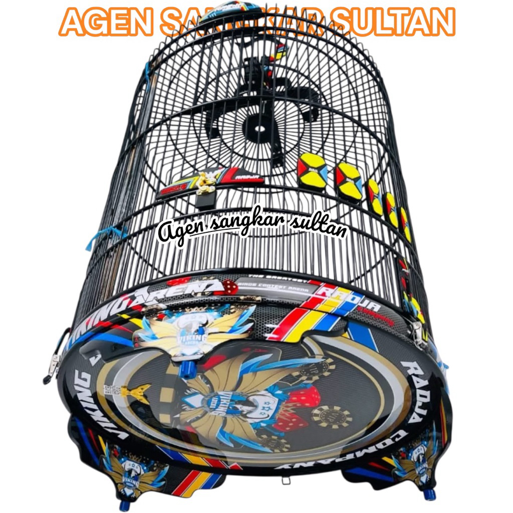 SANGKAR KANDANG MURAI RADJA VIKING ARENA