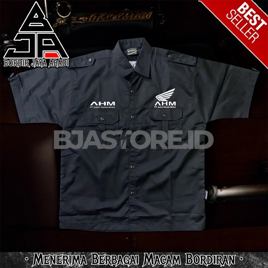 Kemeja AHM PT Astra Honda Motor K2 Hitam