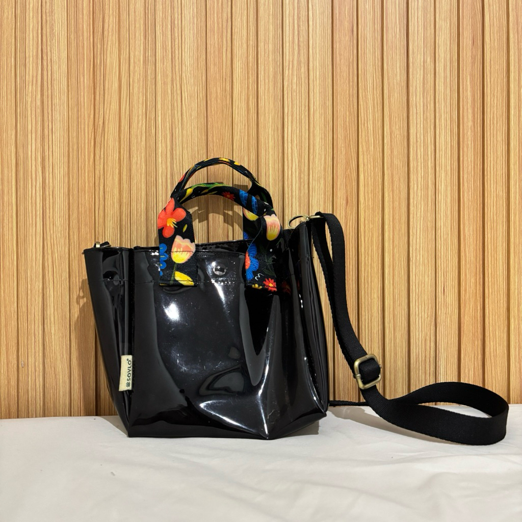 SOVLO Tas Selempang Transparan