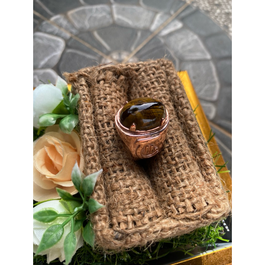 CINCIN PERAK CUSTOM/CINCIN BATU AKIK/CINCIN SUASA