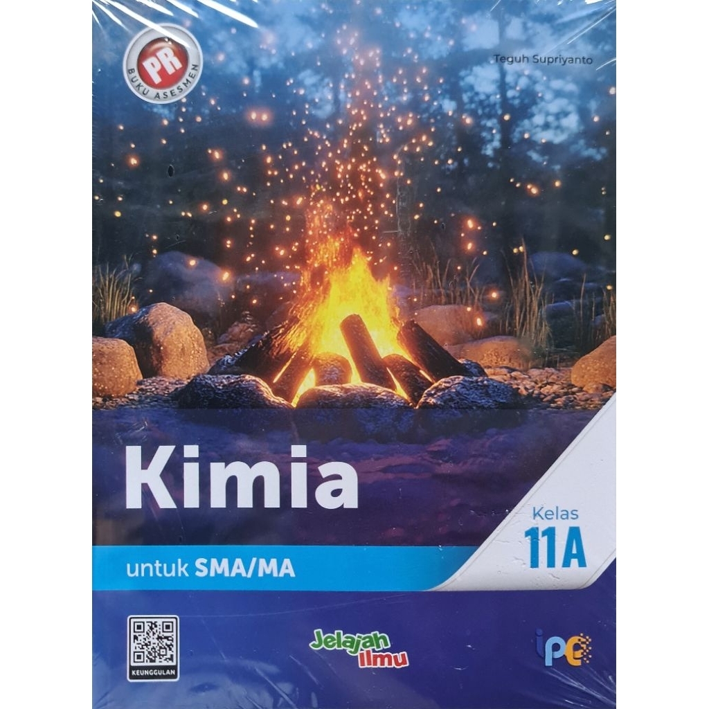 Buku lks pr interaktif kimia kelas XI, 11 semester 1 tahun 2025 kurikulum merdeka Intan Pariwara