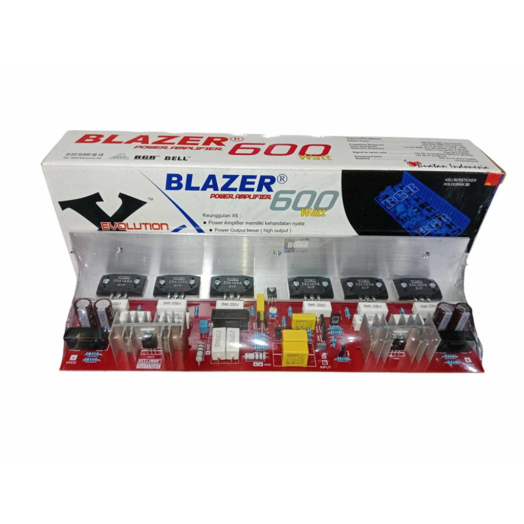 KIT BLAZER X6 + TRANSISTOR SANKEN