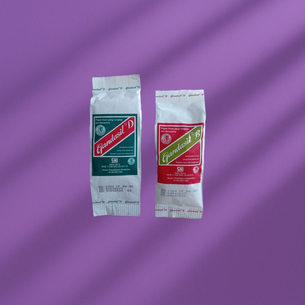 pupuk daun, bunga dan buah Gandasil D dan Gandasil B