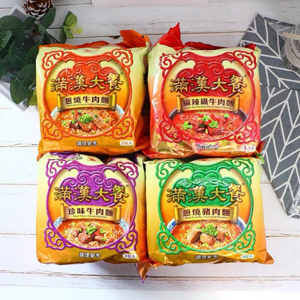(ORI TAIWAN) MANHAN PanMian Instant Noodle Ecer PER PCS