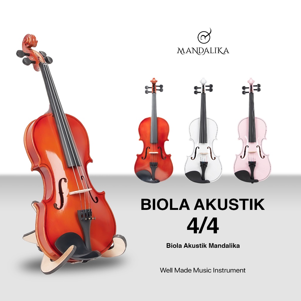 Biola/Violin Akustik Mandalika Size 4/4