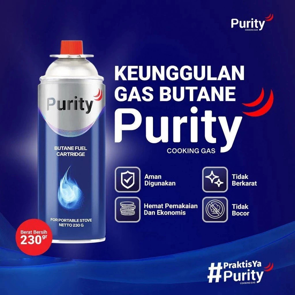 Gas Portable 230gr GPP230 / Gas Portable Refill / Gas Torch Purity