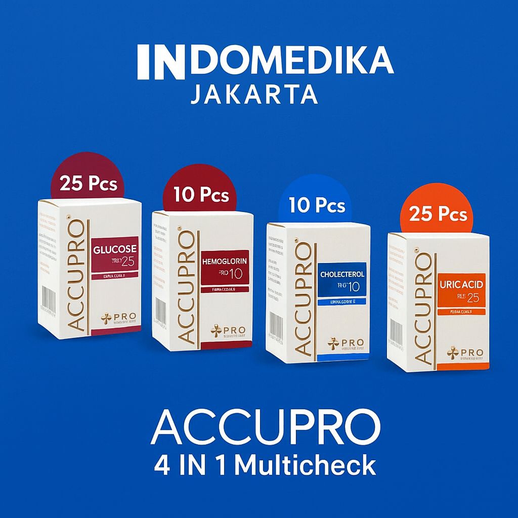 Strip Alat Accupro / Cholesterol accupro / Uric Acid accupro/Hemogoblin accupro/Glucose Accupro