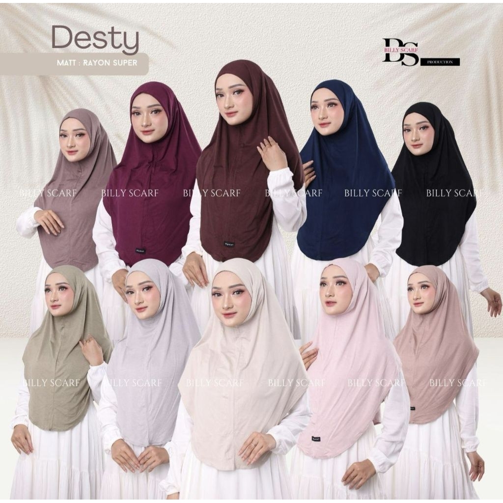 Hijab Billy Scarf model Desty