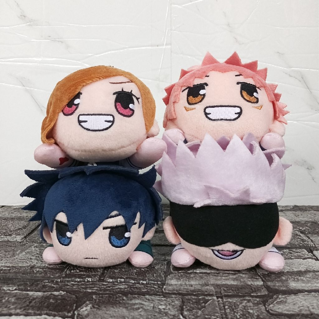 BUNDLING BONEKA JUJUTSU KAISEN SERI GRAFFITI X BATTLE NESOBERI / GOJO SATORU / YUJI ITADORI / MEGUMI