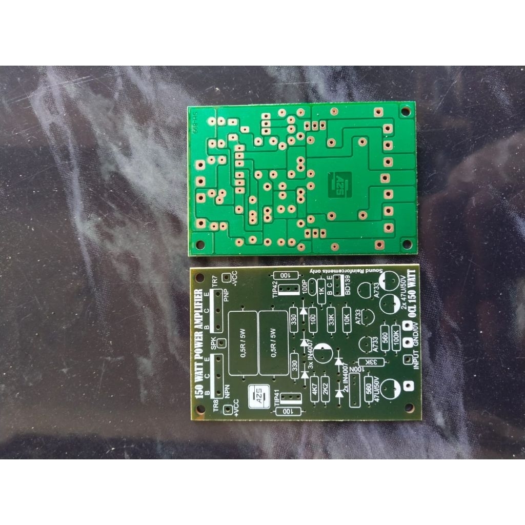 PCB Power Amplifier OCL 150W Mono