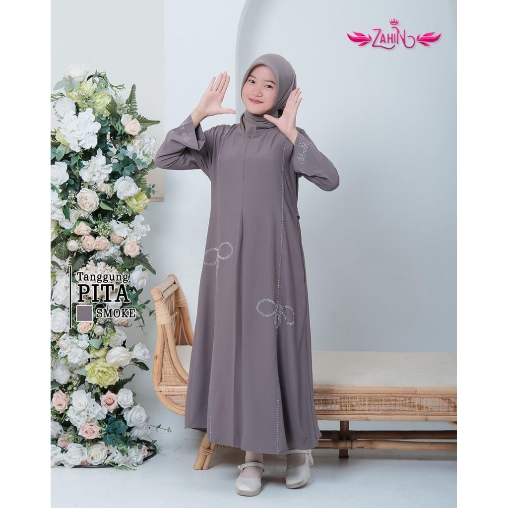 ABAYA PITA ANAK TANGGUNG ORI BY ZAHIN/ABAYA ANAK TERBARU ORI BY ZAHIN