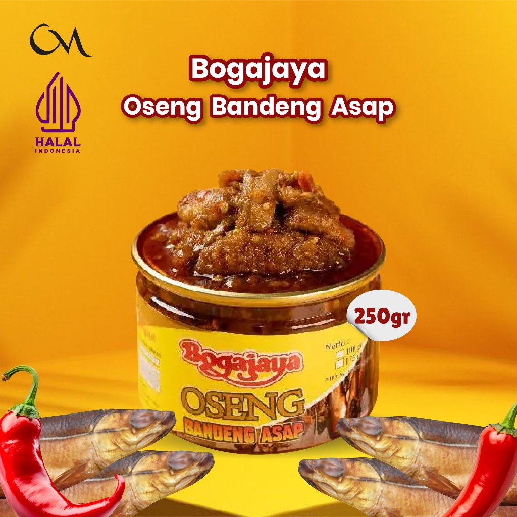 Bogajaya Oseng Bandeng Asap Pedas Nikmat – Lauk Siap Saji Bandeng Asap Premium Bumbu Oseng Gurih