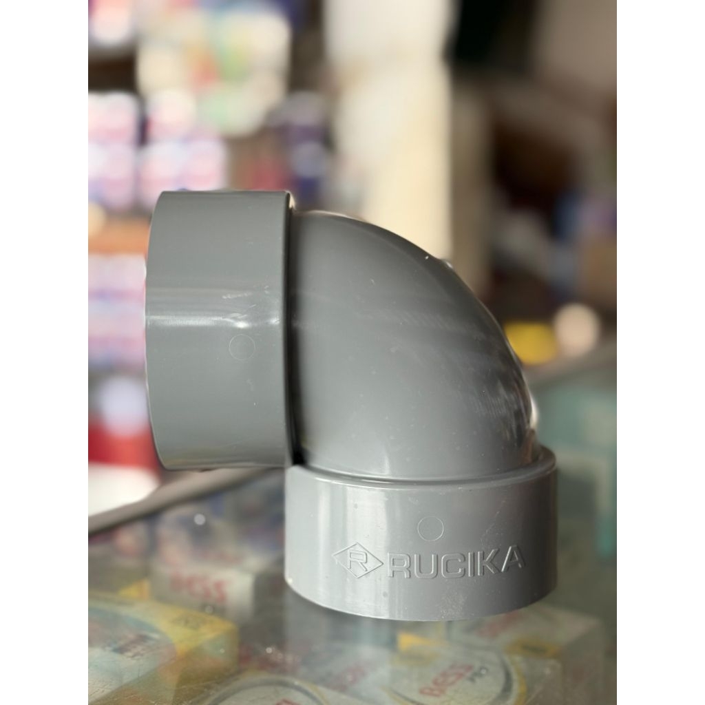 KNEE RUCIKA 3" tipe D /sambungan pipa Elbow rucika 3 inch