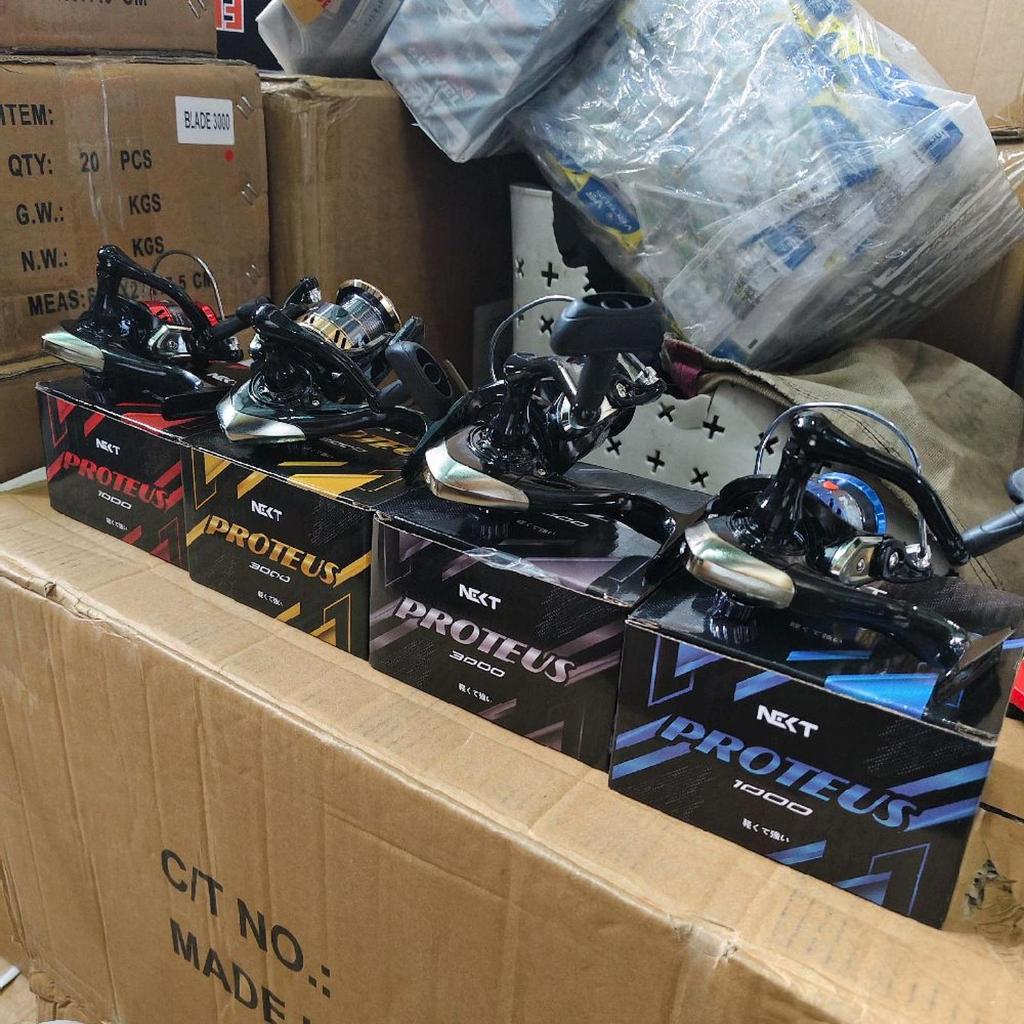 Gulungan Senar Pancing Rell Reel Next Proteus 1000 2000 3000 4000 6000 Sudah One Way Reel