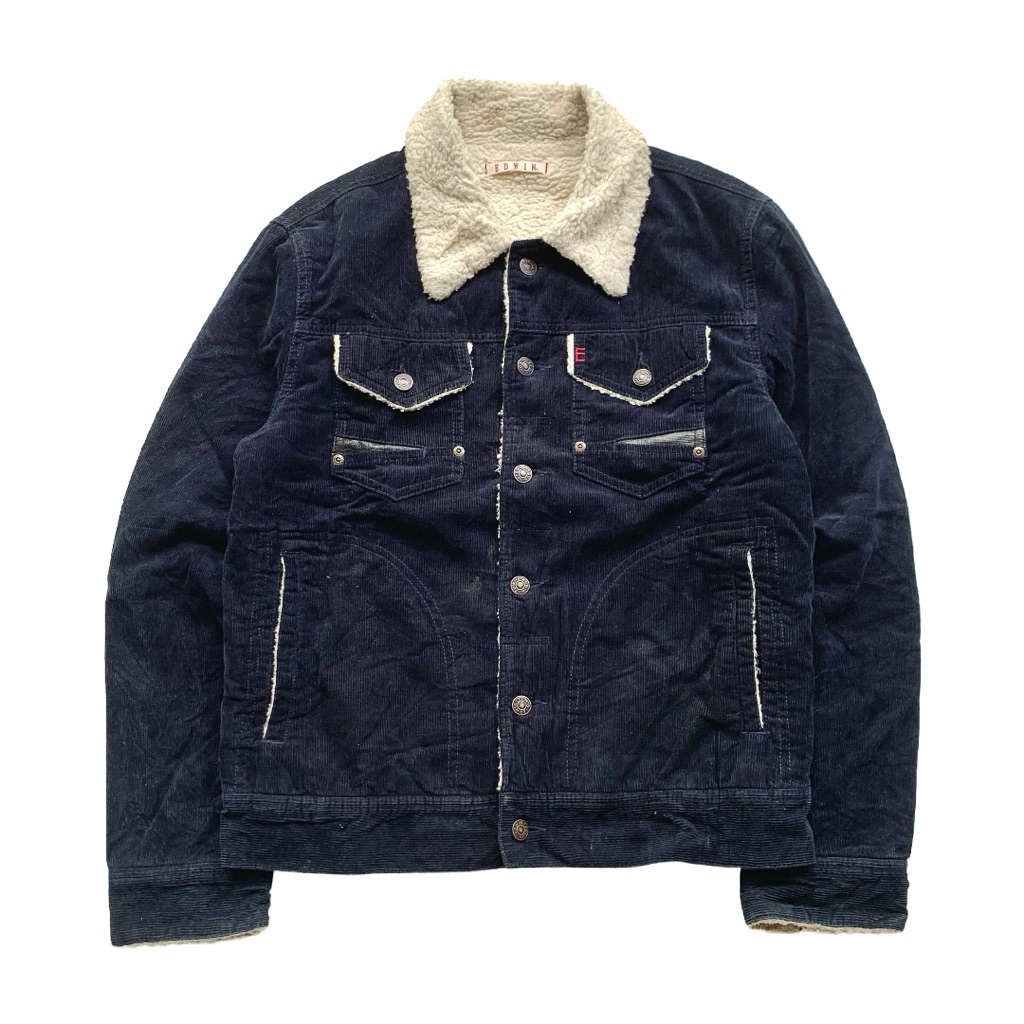 Edwin Corduroy Trucker Serpa Jacket