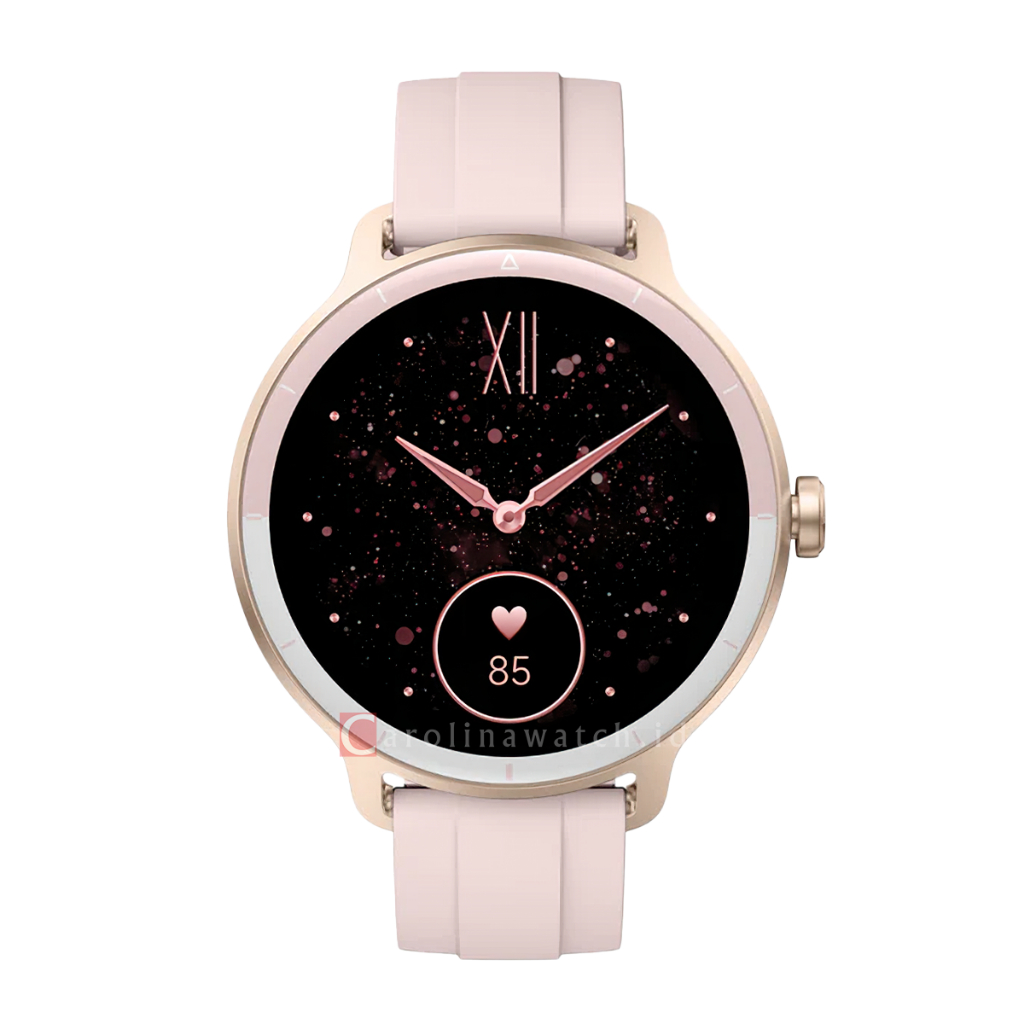 Jam Tangan Unisex IGEAR IGBE01 Bella Smart Watch Dial Pink Silicone Strap