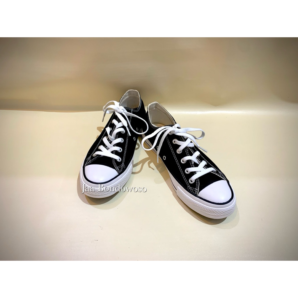 Sepatu Ventela Ethnic Low Black Natural Ukuran 33-44