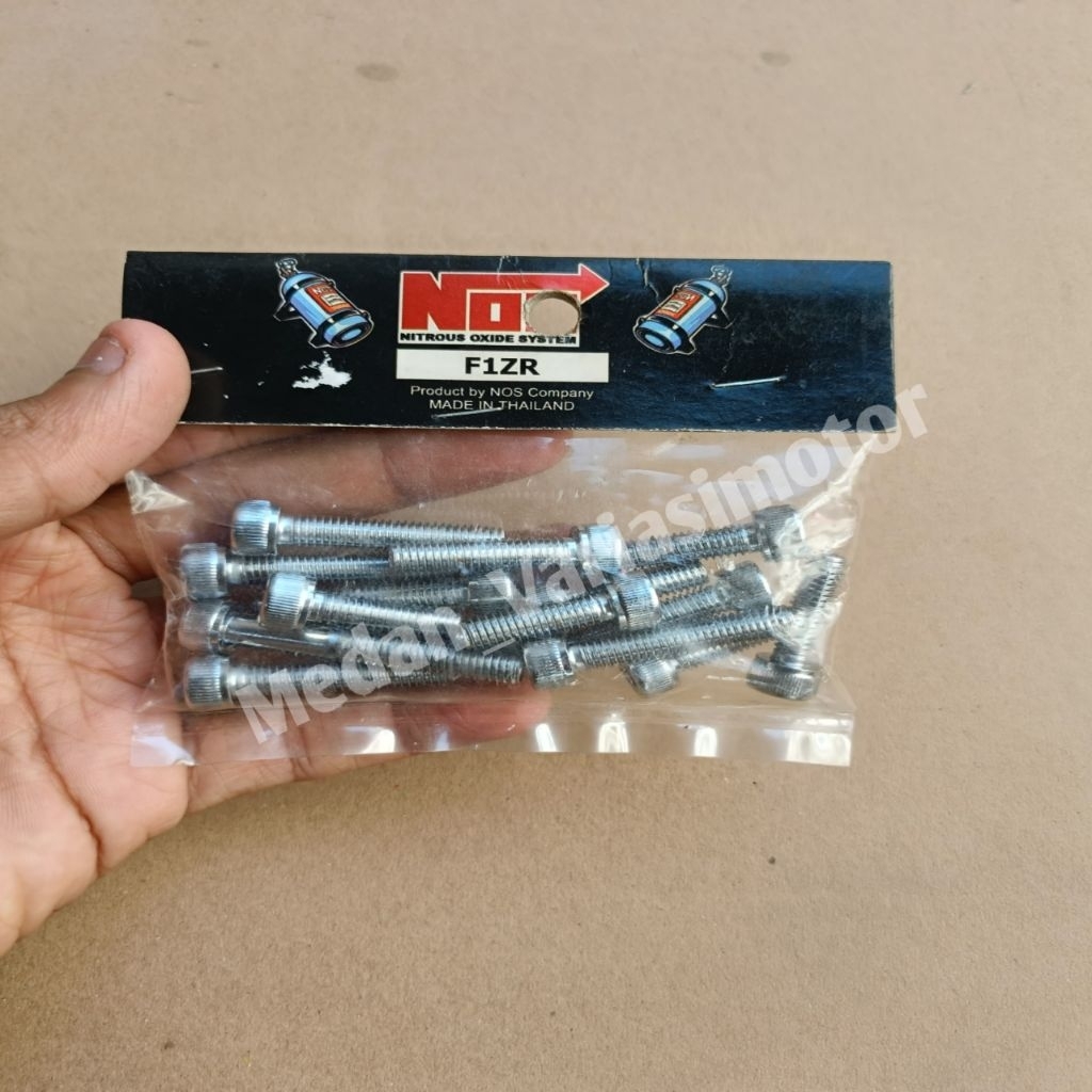 Baut mesin F1zr komplit Chrome High Quality