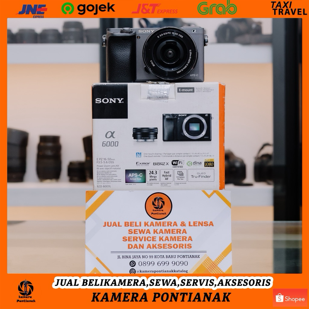 KAMERA SONY A6000+LENSA KIT